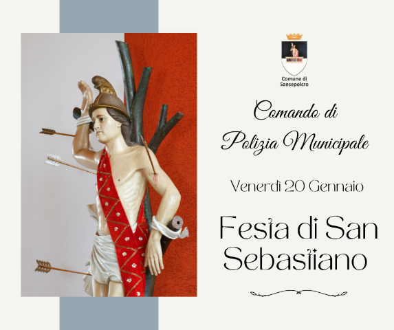 San Sebastiano, venerdì i festeggiamenti