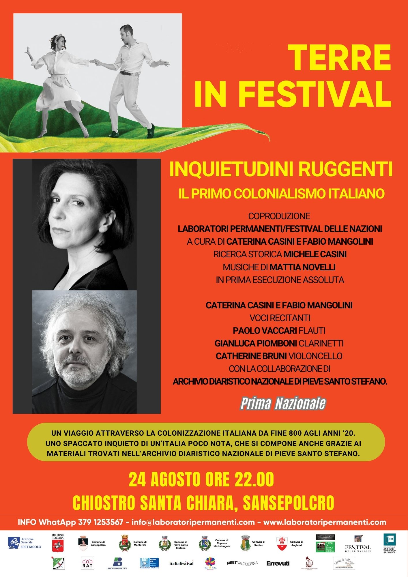 INQUIETUDINI RUGGENTI 24 AGOSTO