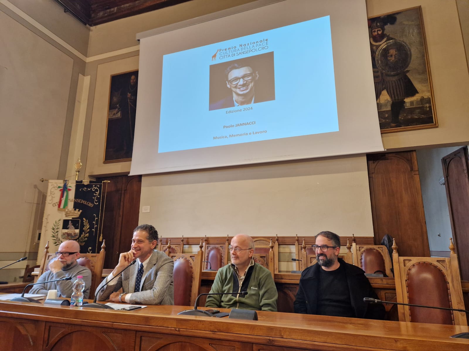 Paolo Jannacci vince il Premio Nazionale “Cultura della Pace-Città di Sansepolcro” Edizione 2024