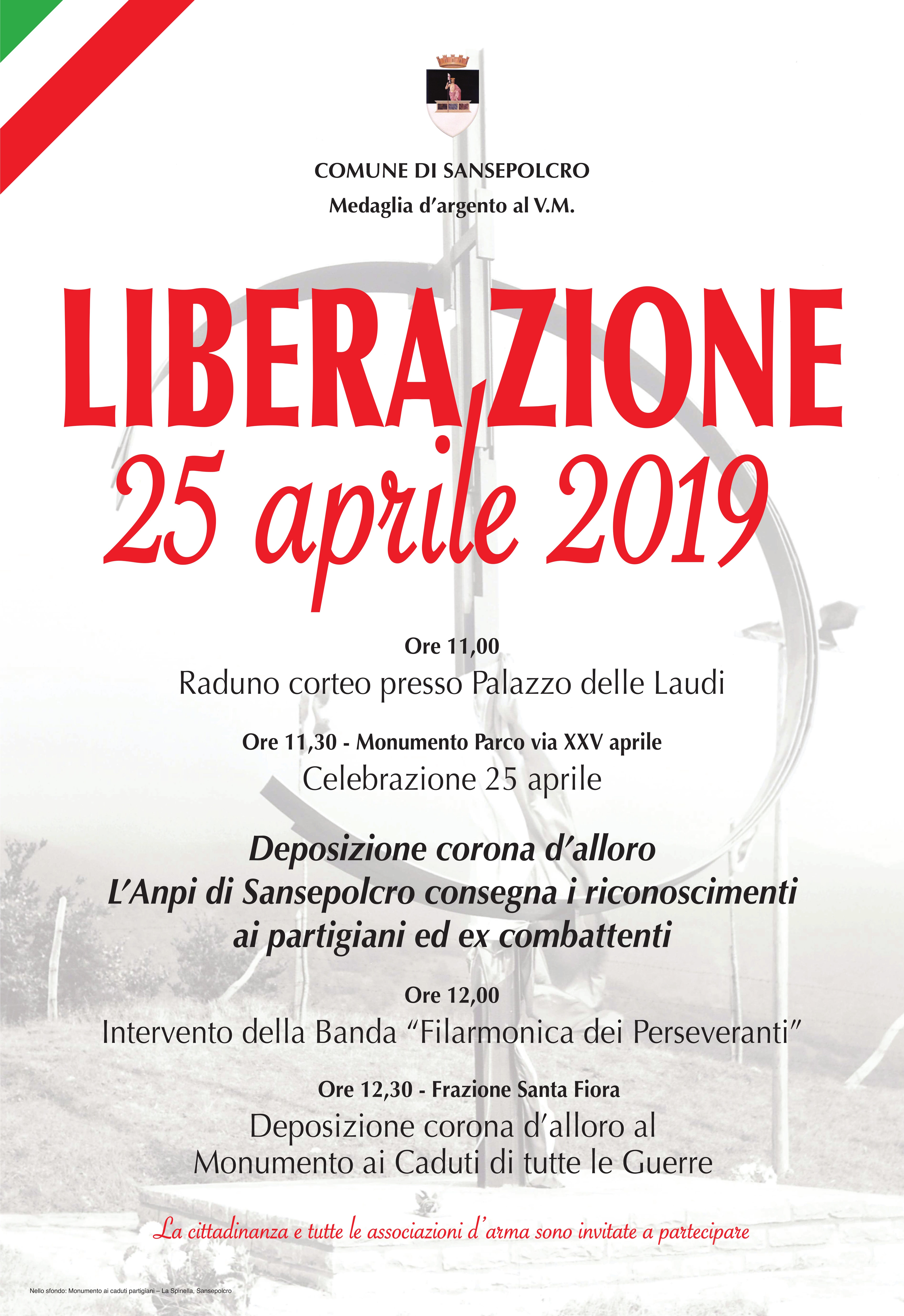 25 Aprile: Festa della Liberazione