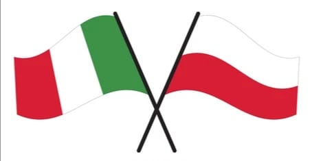 Una lapide in ricordo dei militari polacchi 