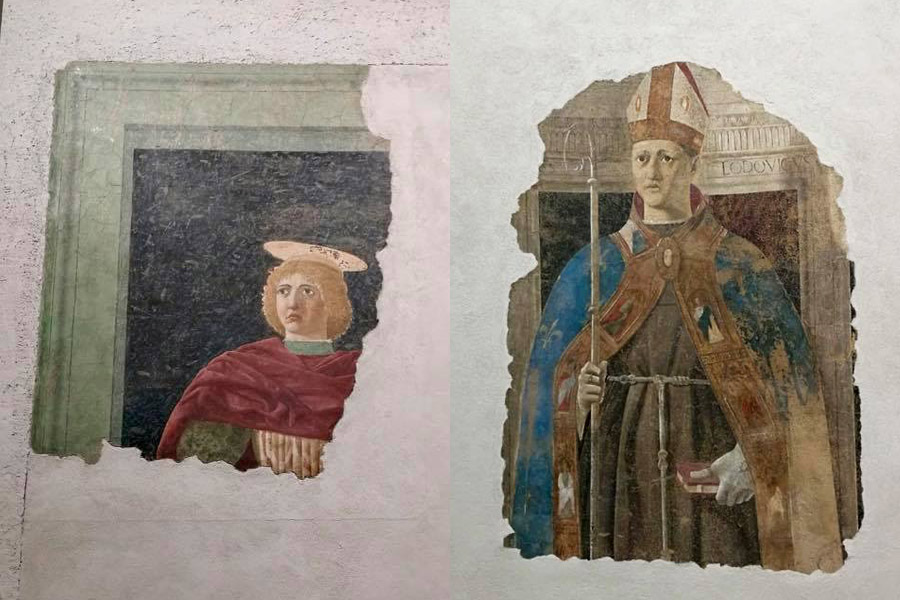 Sansepolcro, il San Giuliano e il San Ludovico sono tornati al Museo Civico